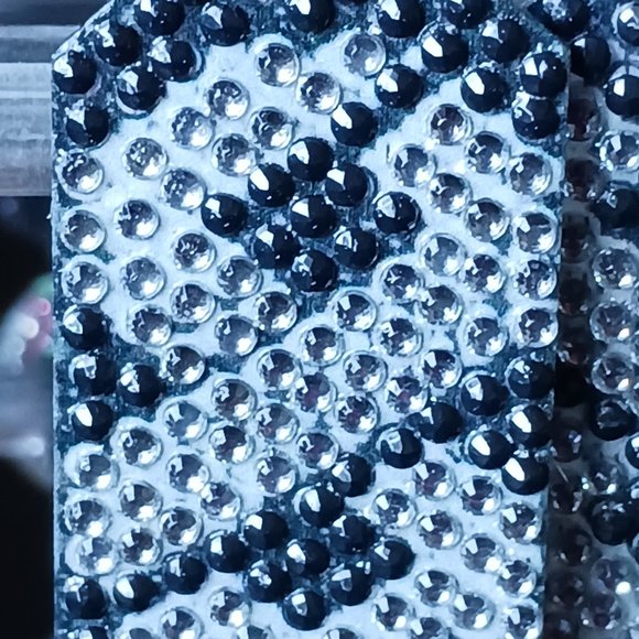 Handcrafted earrings zigzag - Picture 2 of 2